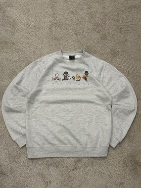 Nine Times skateboard shop Crewneck, Size Medium